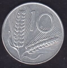 İtalya 10 Liret 1975