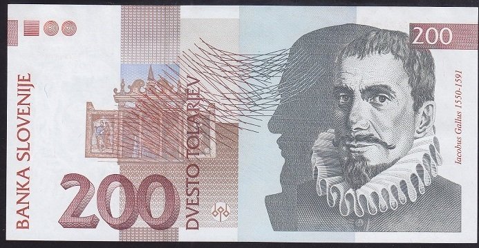 Slovenya 200 Tolarjev 2001 ÇİLALTI ÇİL Pic 15c