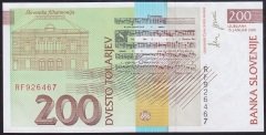 Slovenya 200 Tolarjev 2001 ÇİLALTI ÇİL Pic 15c