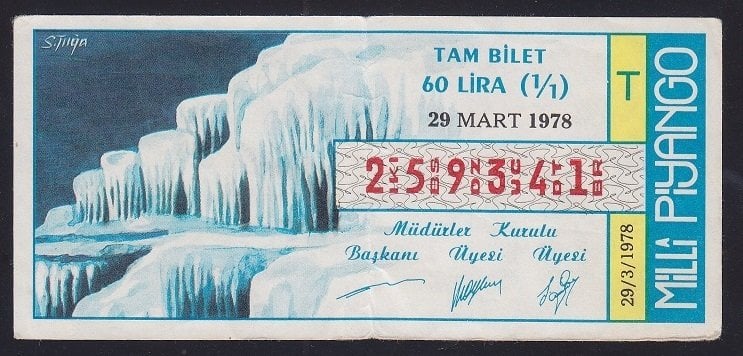 1978 29 MART TAM BİLET