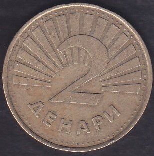 MAKEDONYA 2 DİNAR 2006