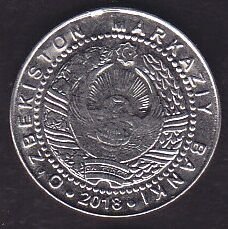 Özbekistan 50 Som 2018