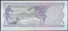 6.Emisyon 2.Tertip 5 Lira G88 386008 Çil