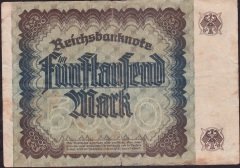 Almanya 5000 Mark 1922 Çok Temiz