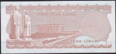 6.Emisyon 4.Tertip 20 Lira I88 720621 Ççt Çilaltı