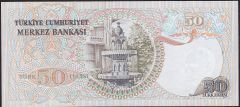 6.Emisyon 1.Tertip 50 Lira G38 044151 Çilaltı