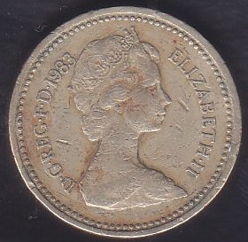 İNGİLTERE 1 POUND 1983