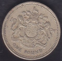 İNGİLTERE 1 POUND 1983