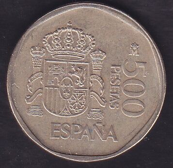 İspanya 500 Pesetas 1988