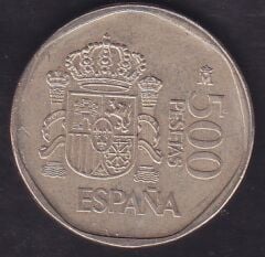 İspanya 500 Pesetas 1988