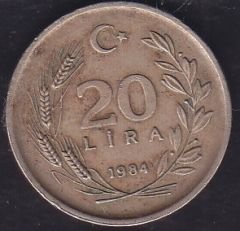 1984 Yılı 20 Lira