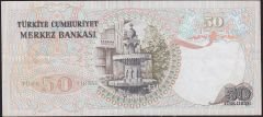6.Emisyon 1.Tertip 50 Lira G40 240806 Çok Temiz+