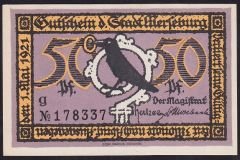 Almanya 50 Pfennig Notgeld 1921 Çil