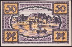 Almanya 50 Pfennig Notgeld 1921 Çil