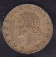 İtalya 20 Liret 1957