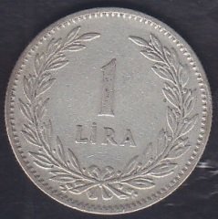 1948 YILI 1 LİRA GÜMÜŞ