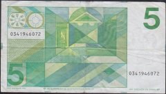Hollanda 5 Gulden 1973 Çok Temiz