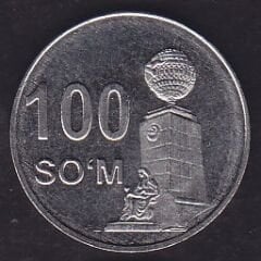 Özbekistan 100 Som 2018