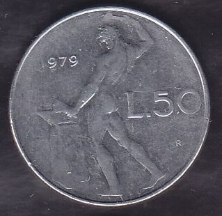 İtalya 50 Liret 1979