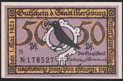 Almanya 50 Pfennig Notgeld 1921 Çil