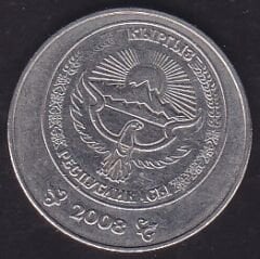 Kırgızistan 3 Som 2008
