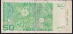 Norveç 50 Kroner 2008 Temiz
