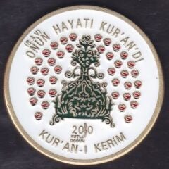 Kuran'ın Nuzülün 1400.Yılı 2010 - Madalya 43 mm