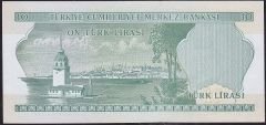 6.Emisyon 1.Tertip 10 Lira E13 133094 Çilaltı Çil
