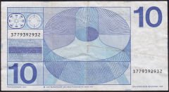 Hollanda 10 Gulden 1968 Çok Temiz+