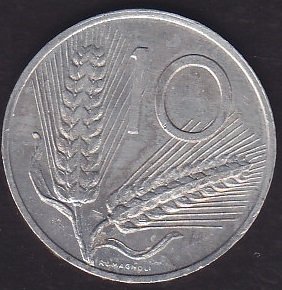 İtalya 10 Liret 1989
