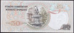 6.Emisyon 1.Tertip 50 Lira G55 126445 Çilaltı