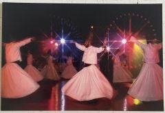 Sema Gösterisi Kartpostal PTT