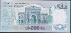 6.EMİSYON 2.TERTİP 500 LİRA L52 031418 ÇİLALTI ÇİL