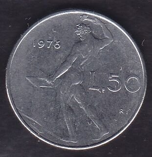 İtalya 50 Liret 1976