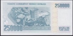 7.EMİSYON 3.TERTİP 250000 LİRA H03 400931 ÇİL