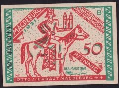 Almanya 50 Pfennig Notgeld 1921 Çil
