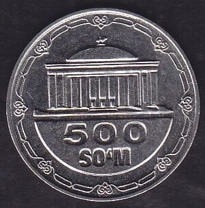 Özbekistan 500 Som 2018