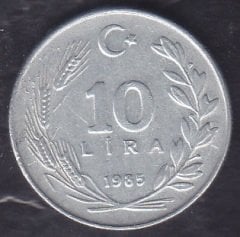 1985 Yılı 10 Lira