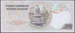 6.Emisyon 1.Tertip 50 Lira G79 386473 Çil