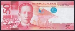 FİLİPİNLER 50 PİSO 2013 ÇİL