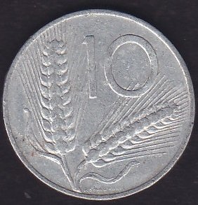 İtalya 10 Liret 1967