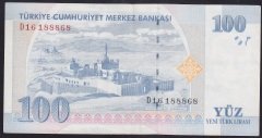 8.EMİSYON 100 YTL D16 188868 ÇÇT