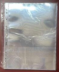 Bener Koleksiyon Kağıt Para Föyü ( Sayfası ) 1 Bölmeli - 1 Paket ( 10 Adet Föy ) Grande Boy