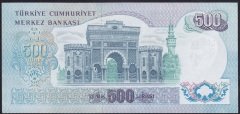 6.EMİSYON 2.TERTİP 500 LİRA L21 126934 ÇİLALTI ÇİL