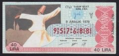1979 9 ARALIK YARIM BİLET - Y SERİSİ