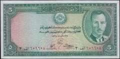 afganistan-5-afganis-1939-1318-cilalti-p22 eski kağıt para fiyatları