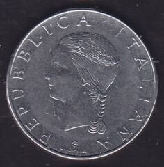 İtalya 100 Liret 1979 FAO Hatıra Para