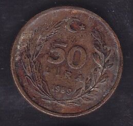 1989 Yılı 50 Lira