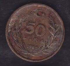 1989 Yılı 50 Lira