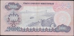 6.Emisyon 3.Tertip 1000 Lira F38 401881 Çok Temiz